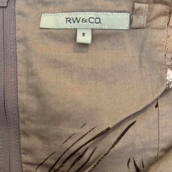 Pink/dusty rose floral dress - Picture 6 of 7